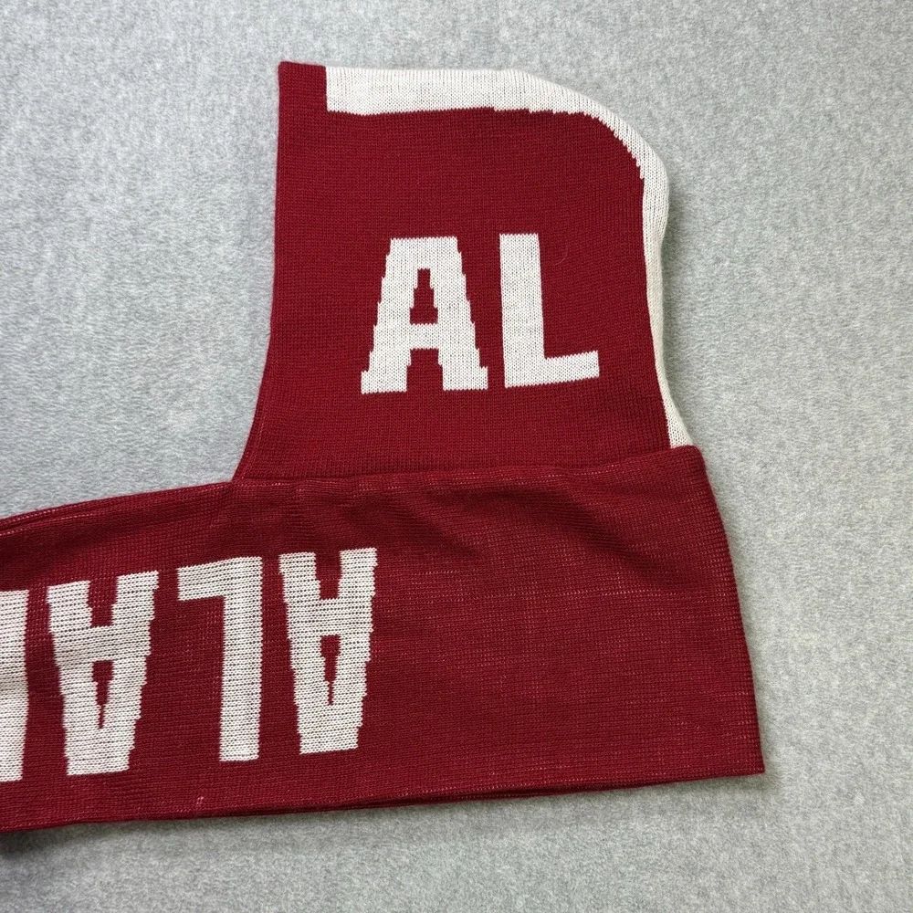 Alabama Crimson Tide Hooded‎ Scarf Combo Built-In Mittens Roll Tide